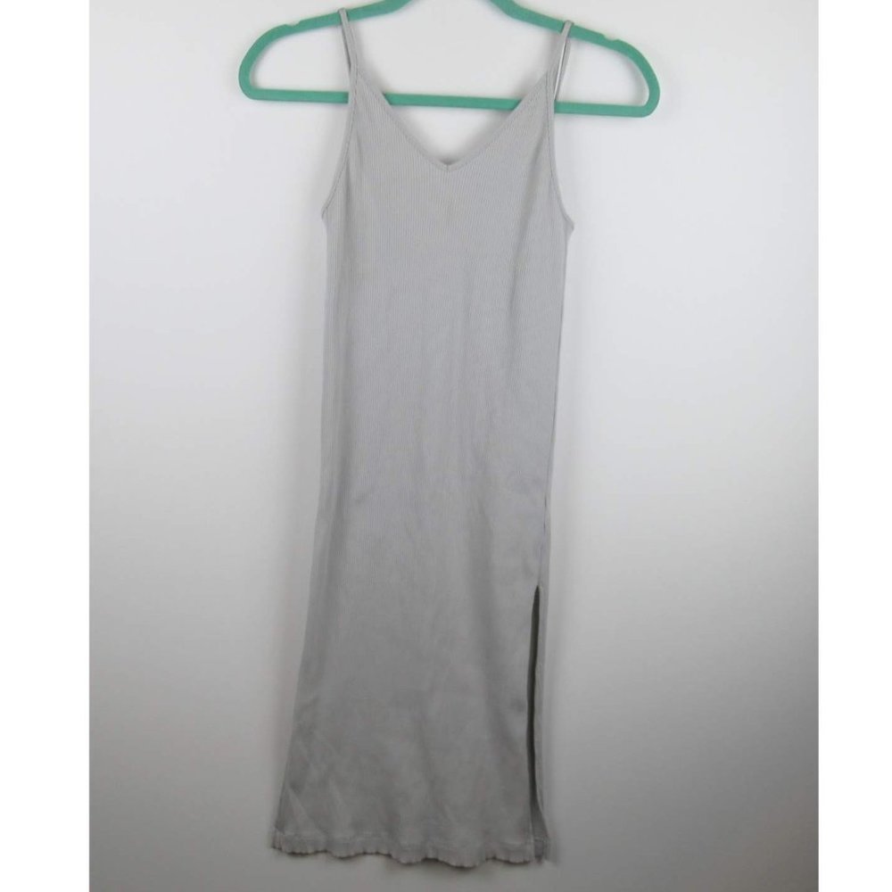 Hemsmith Ribbed Sleeveless Stretchy Midi Dress sz S